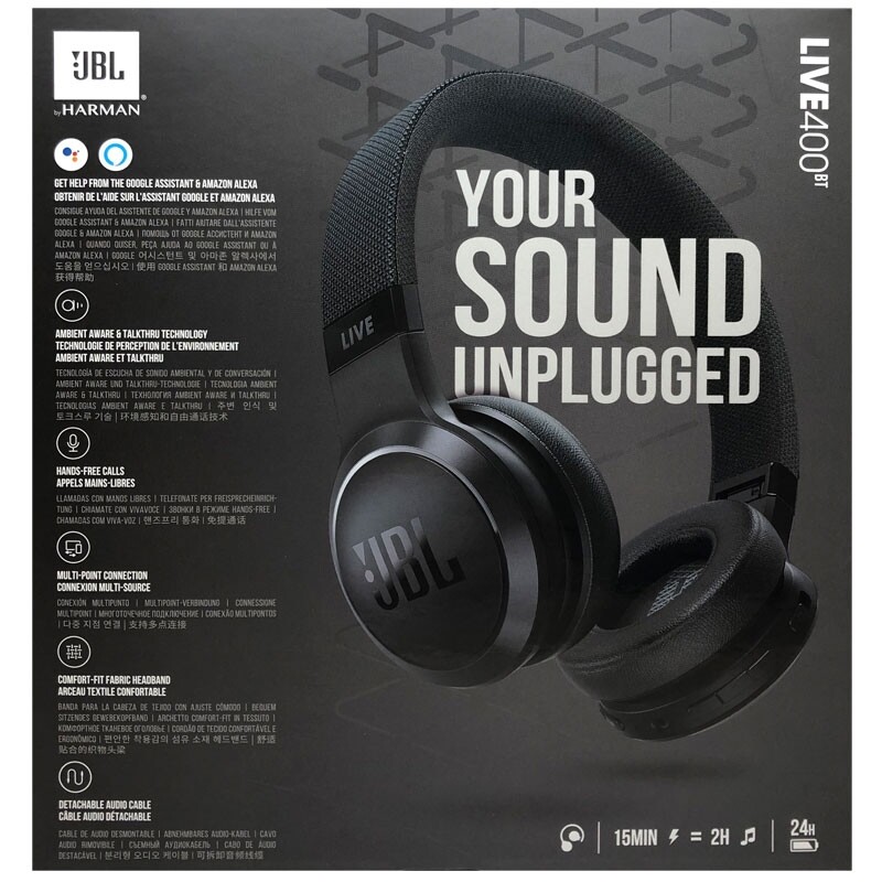 Thumbnail - Jbl Live 400bt Kabelloser On-ear Bluetooth-kopfhörer Mit