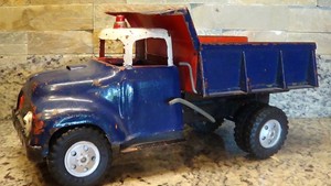 Details About 1957 Vintage Tonka 1953 Ford Highway Department Dump Truck Pickup For Parts