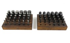 Vintage Doming Dapping Type Punch Set 3/8" x 1-1/4" Shank