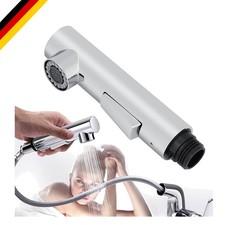 Ausziehbarer Küchenbrausekopf Chrom ABS Wasserhahn Ersatz mit Sprühmodi