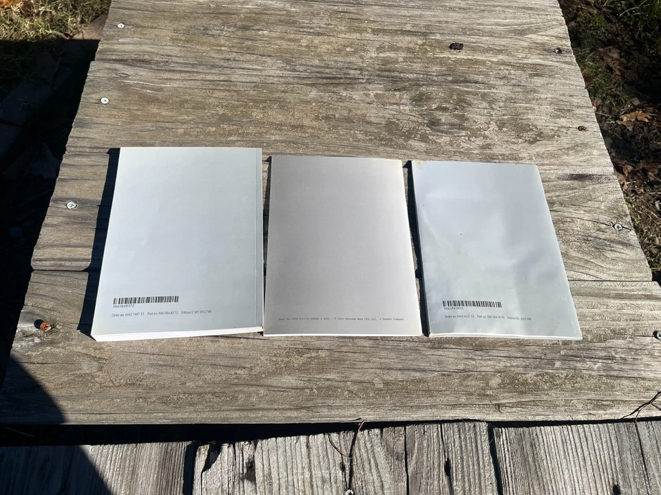 2012 Mercedes Benz Sprinter 2500 3500 Van Proprietário Operador Manual Conjunto Estendido - Imagem 2 de 4