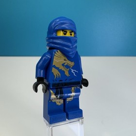 LEGO Ninjago Jay DX Blue Dragon Suit Ninja Minifigure Njo016 2521 2519