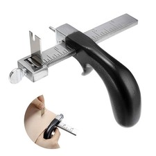 Leather Cutting Tool Leather Strap Cutter with Aluminium Handle, Stainless St...
