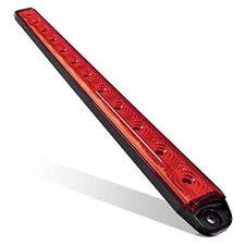 TRUE MODS 16" Red LED Trailer Light Bar ID Rear Tail for Truck Semi RV 1pc Red
