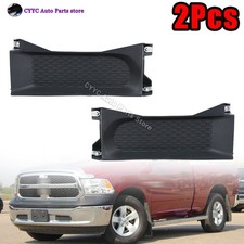 Cubierta inferior de la rejilla del parachoques delantero 2 piezas para Dodge Ram 1500 2013-2018