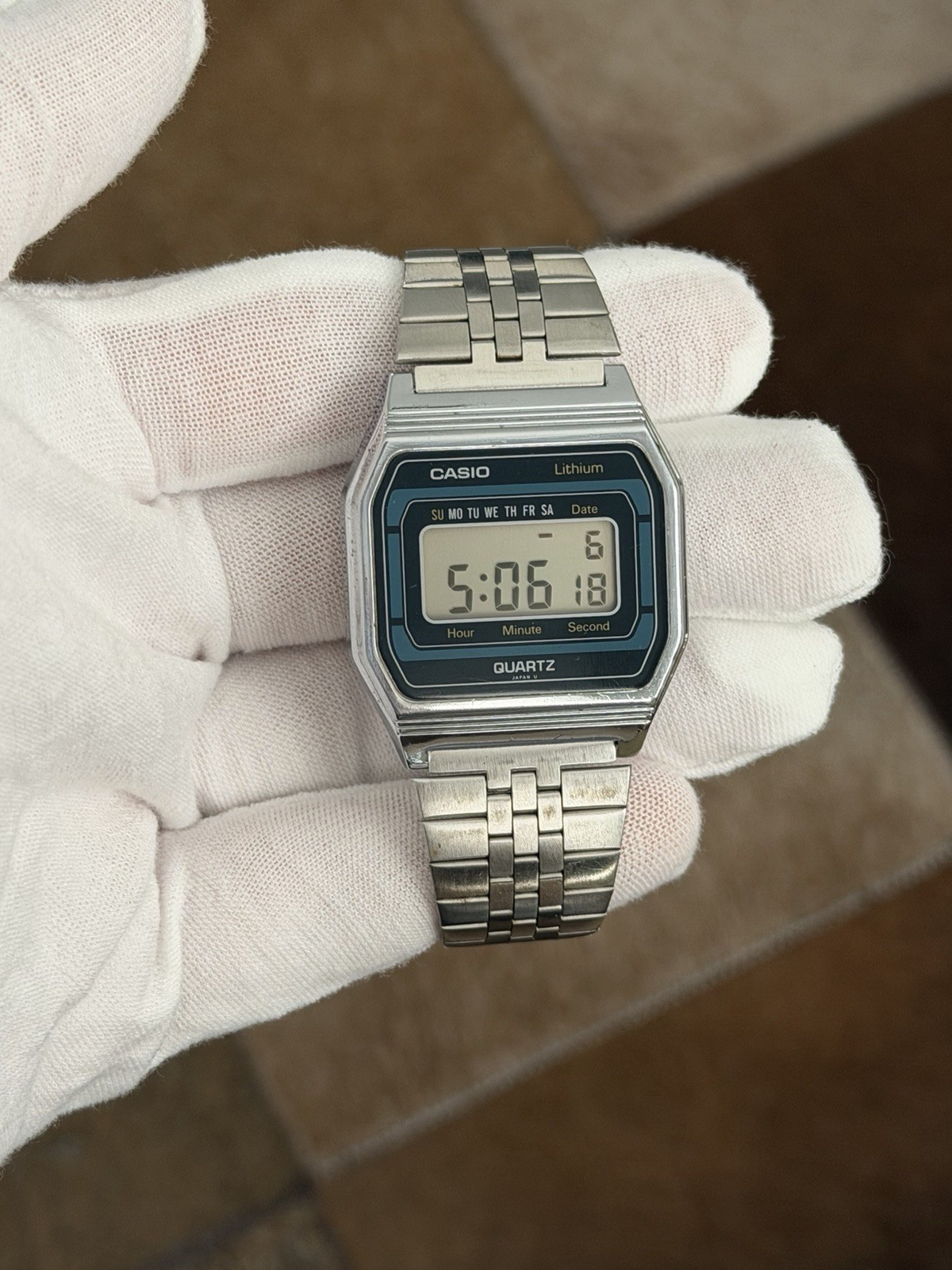 Rare Vintage Casio B817 Men’s Digital Sports Watch Module 155 JDM 1980s