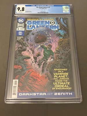 The Green Lantern #5 CGC 9.8 NM Grant Morrison Liam Sharp DC Comics HBO series