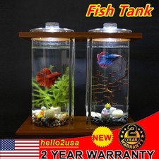Betta Fish Tank Mini Fish Bowls For Beta Fish Glass Aquaponic Fish Tank Clear