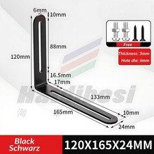 Stainless Steel Brace Bracket Corner Braces Brackets Right Angle L / I shape