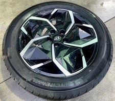 HYUNDAI IONIQ 5 19x7.5 GLOSS BLACK ALLOY WHEEL RIM W/TIRE (ONLY#1) 22-24 #109152