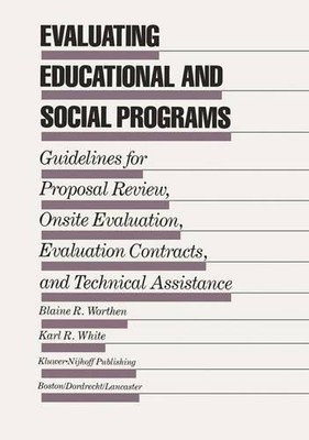 Bewertung von Bildungs- und Sozialprogrammen - 9789401174220