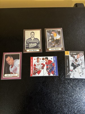 1995-96 Parkhurst Reprint Lot 5 1966-67 Super Rookie Orr Howe Hull Beehive