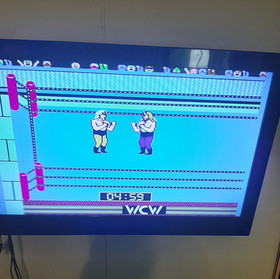 WCW WORLD CHAMPIONSHIP WRESTLING for Nintendo NES - LOVELY label - Works great!