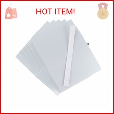 Pioneer Universal Top-Loading Page Protectors 5/Pkg, 12"X15" W/White Inserts