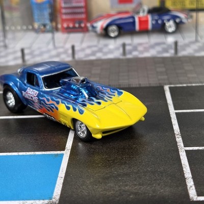 1:64 Hot Wheels Limited Ed 1967 67 Pro Mod Drag Corvette Hard
