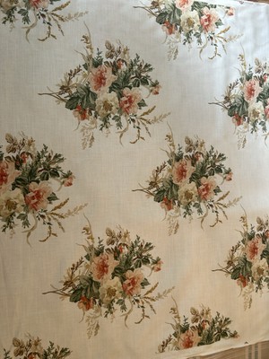 11 Yards Pindler Floral Fabric New With Tags
