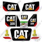 Fits Caterpillar 320 Decal Kit Hydraulic Excavator Equipment Decals