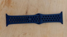 Genuine Apple Watch Nike Sport Band 42mm M/L Midnight Navy/Black Used