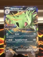 Pokémon TCG Tyranitar EX  64/131 Holo Ultra Rare Prismatic Evolutions Stamped