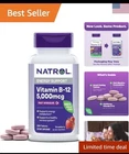 Convenient Strawberry Flavor Fast Dissolve Vitamin B12 5000 mcg - 200 Tablets
