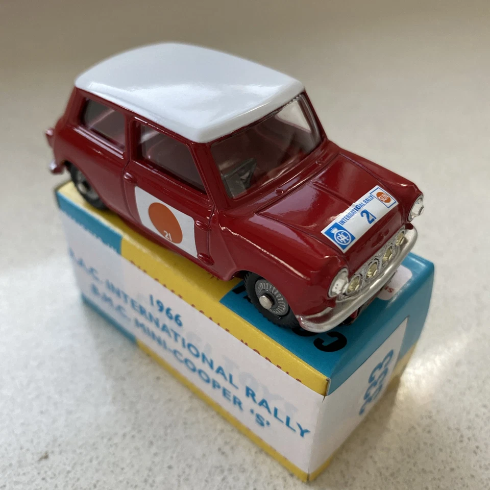 Corgi Toys 333 RAC INTERNATIONAL RALLY 1966 BMC MINI COOPER S 2024 Members Club - Image 4 of 4
