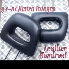 Acura Integra 94-01 Oem Leather Headrest Front Car Seats Auto Part Coupe Sedan