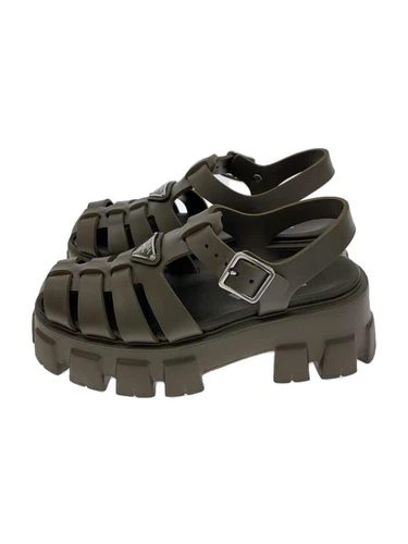 Sandales PRADA Gurkha 36 kaki occasion