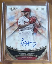 2017 Topps Tier One Brandon Finnegan Prime Performers Auto #107/300 Reds SP