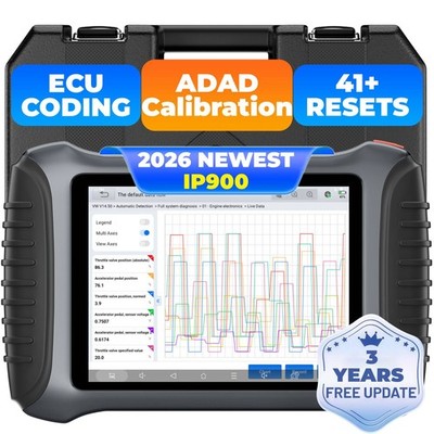 2026 XTOOL IP900 Key Programmer Bidirectional Full System Diagnostic Coding Tool