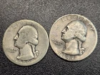 Two Washington Quarters 90% Silver (1939 And 1941)