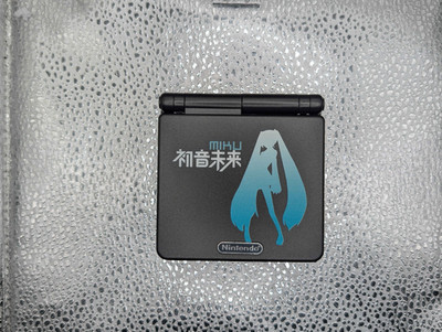 Nintendo Game Boy Advance SP (GBA SP) - Hatsune Miku Edition - IPS Backlit
