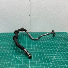 07-09 MERCEDES-BENZ W211 E63 AMG ENGINE OIL COOLER HOSE LINE PIPE OEM