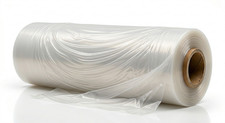 4 Mil Clear Poly Sheeting 20' x 100' Heavy Duty Plastic Film Roll