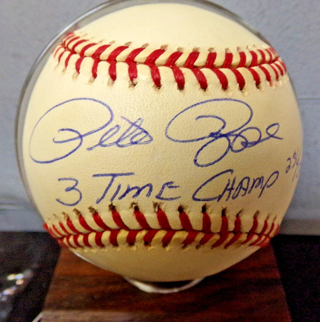 Pete Rose Vintage Baseballs for sale | eBay