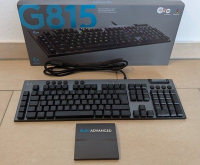 Logitech G815 Tastatur, mechanisch, GL Tactile (Brown)