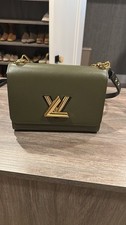 Louis Vuitton Twist Green/White Crossbody Bag...