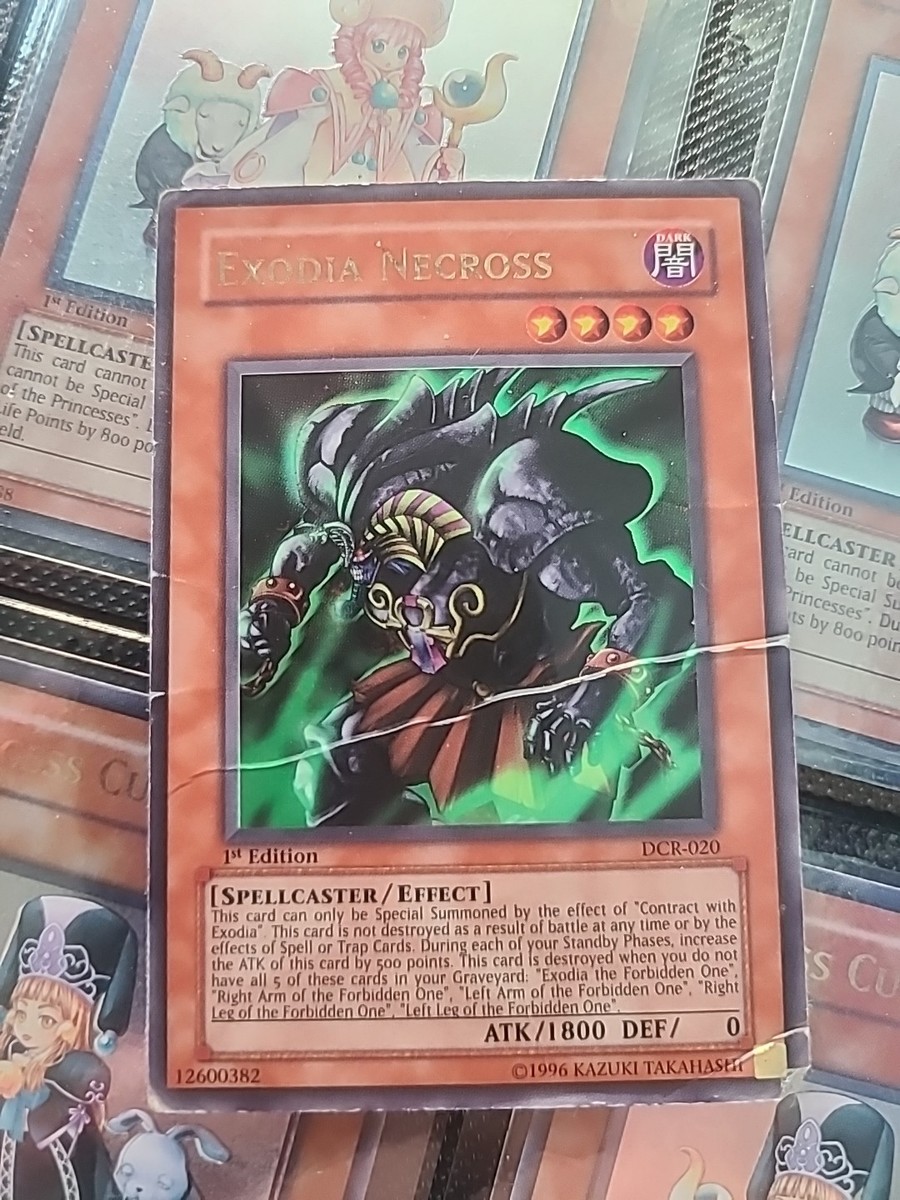 Yu-Gi-Oh! TCG Exodia Necross Dark Crisis DCR-020 1st Edition Ultra