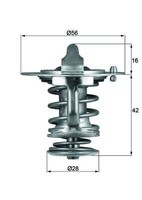 Mahle TX 83 76D Thermostat, KüHlmittel FüR Mitsubishi