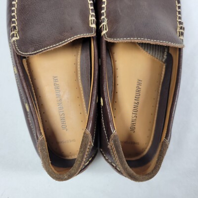 Johnston & Murphy Flex Driving Moc Loafers 25-0940 Brown Leather Men’s 7.5 M s-l400.jpg main image 4