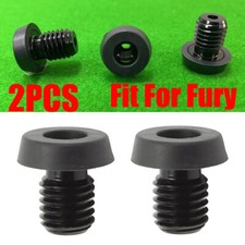 2PCS Billiard Rubber Bumper Pool Block Butt Connected Extension Fit for Fury