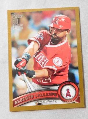 2011 Topps GOLD Baseball Card 251-500 Pick one /2011 - Picture 92 of 116