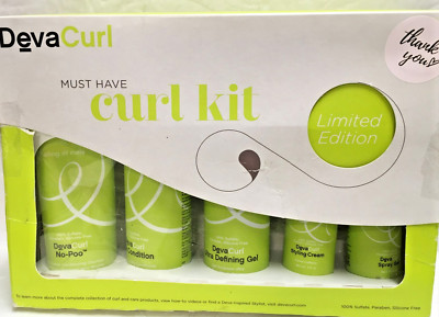 DEVACURL MUST HAVE CURL KIT SET OF 5 PCS NEW