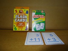 Math Addition Subtraction Flash Cards Educational Teaching