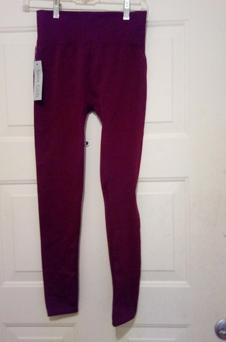 New Pair Of Soho Girls Burgundy Skinny Stretch Pant P-SMALL - Picture 4 of 4