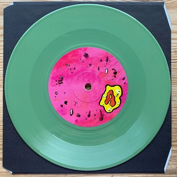 LOVELY EGGS 7" Still Second Rate GREEN MARBLED VINYL Mint Unplayed w/ Inner - Image 2 of 4