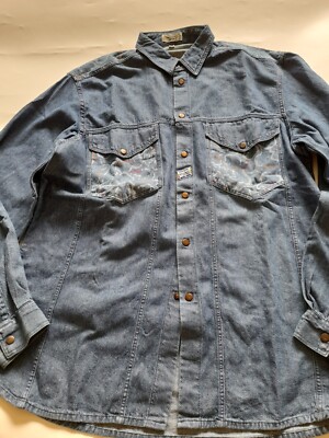Missoni Denim Hemd 90er Made In Italy Hervorragender Zustand