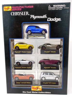 Maisto Manufacturers Series 2000 Dodge CHRYSLER Plymouth Diecast  