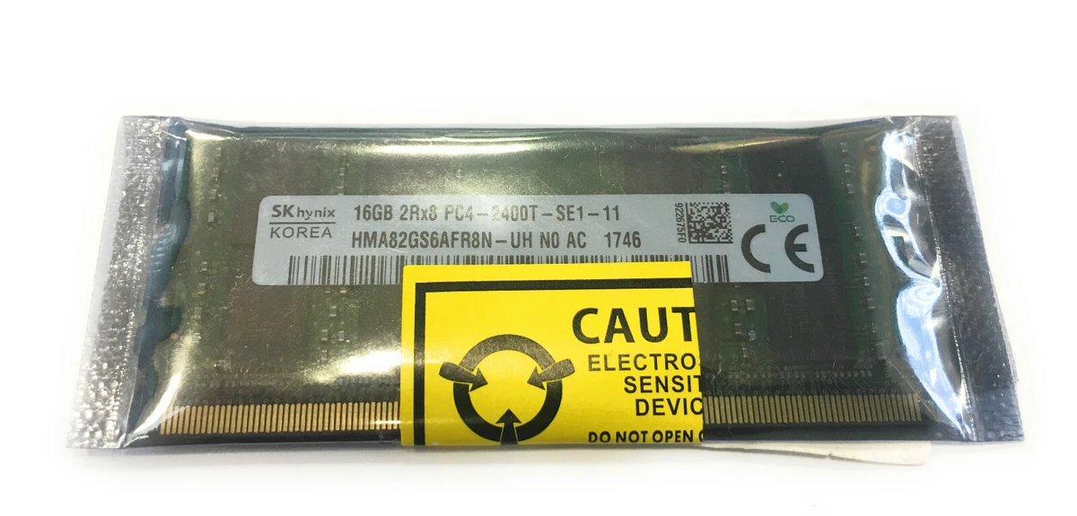 HMA82GS6AFR8N UH NEW SK HYNIX 16GB 2Rx8 PC4 2400T SE1 11 Computer Memory RAM