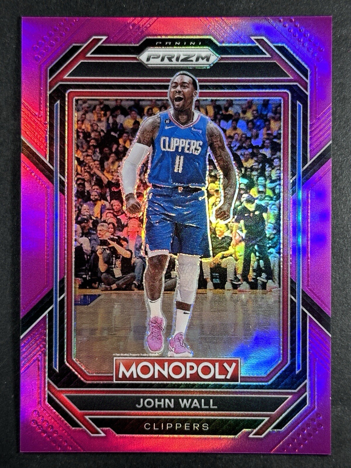 2022-23 Panini Prizm Monopoly John Wall Pink Prizm /149 #39