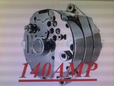 Chevrolet Gm Gm Sbc Bbc Chevy 1 Wirenew Hd Chrome Alternator High Output 140amp
